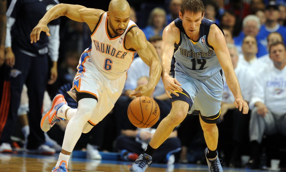 Derek Fisher i Beno Udrih