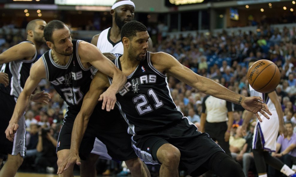 Manu Ginobili i Tim Duncan