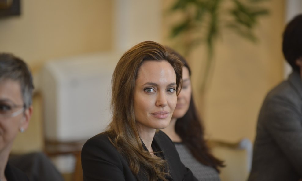 Angelina Jolie u Sarajevu.