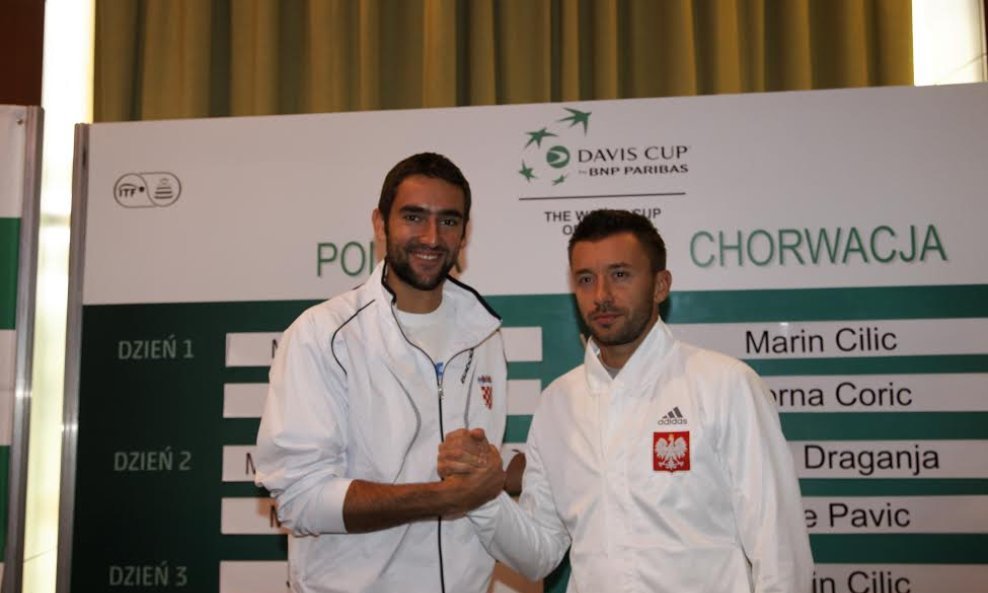 Marin Čilić Michal Przysiezni Davis cup