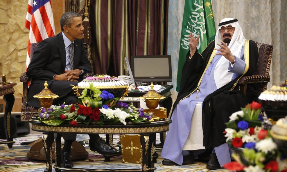 Barack Obama i kralj Abdulah