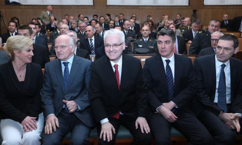 Grabar Kitarović, Leko, Josipović, Milanović i Kotromanović