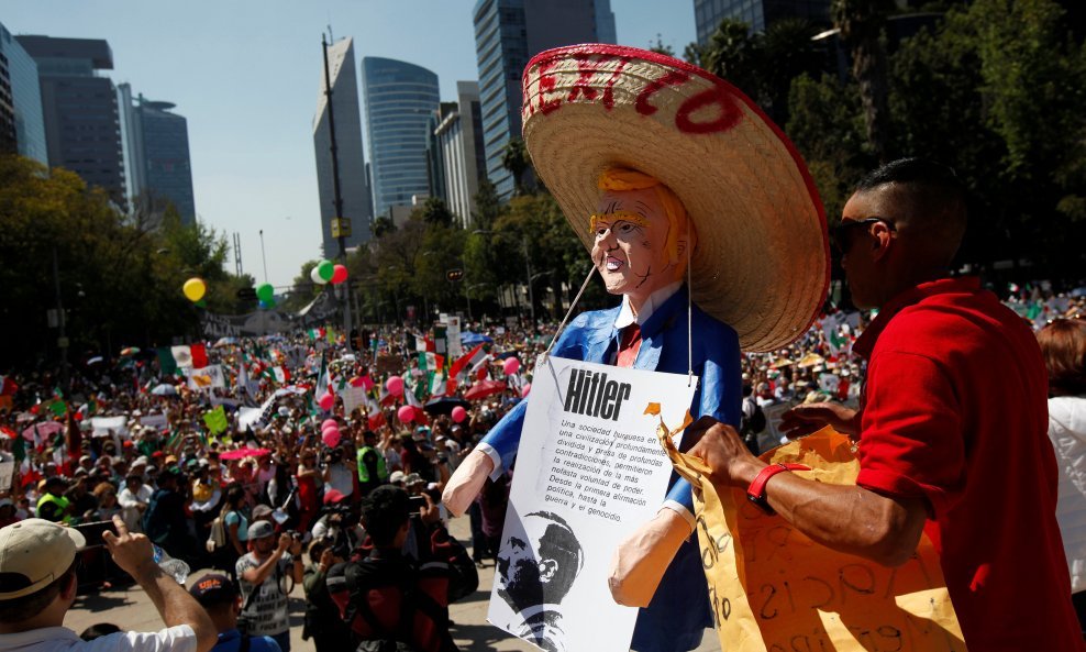 Prosvjed protiv Donalda Trumpa u Meksiku
