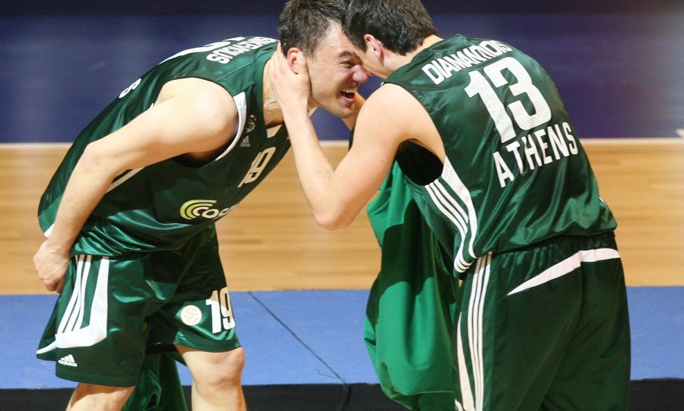 Šarunas Jasikevicius i Dimitris Diamantidis