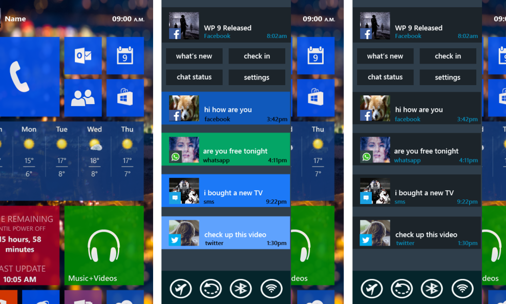 windows phone 9 koncept