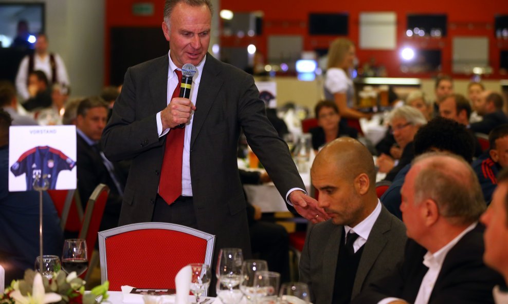 Rummenigge i Guardiola