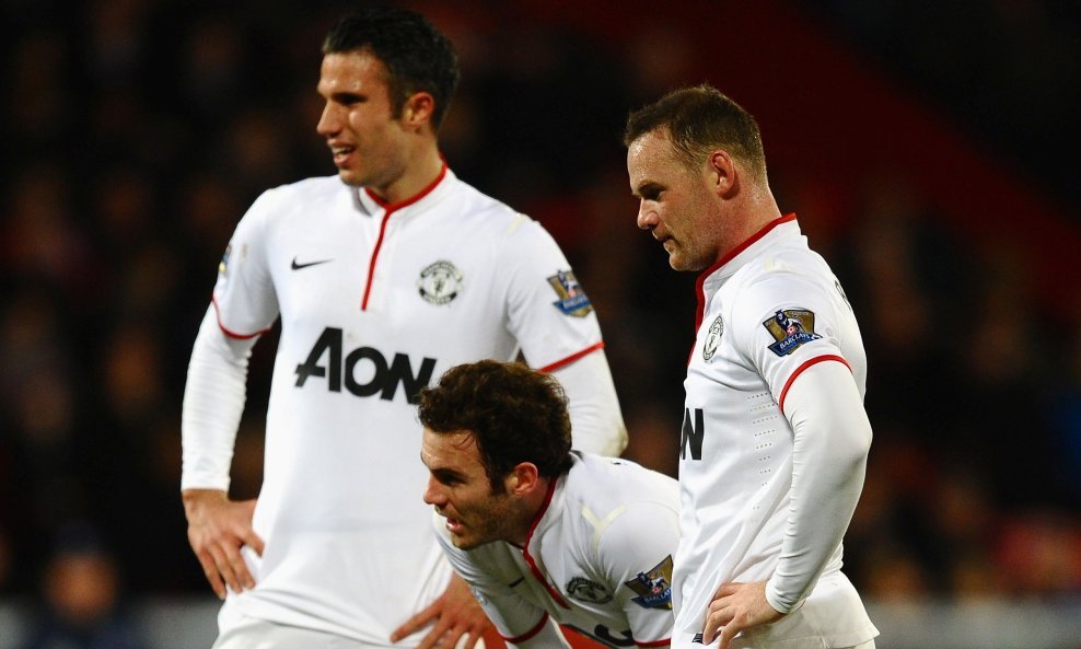 Rooney Van Persie Mata