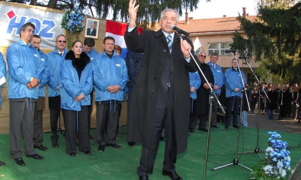 Ivo Sanader HDZ izbori 2007.