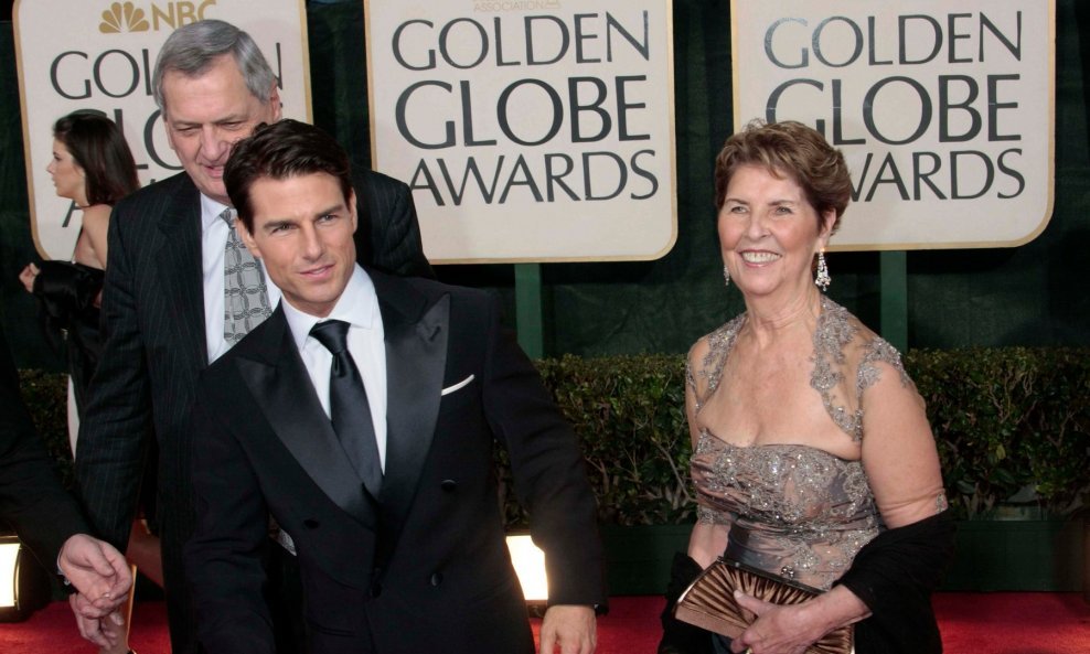 Tom Cruise s majkom Mary Lee South