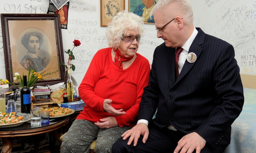 Ivo Josipović i Lepa Smoje