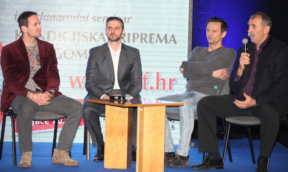 Mario Tomljanovic, Luka Milanovic, Pero Kuterovac i Jos¦îko Vlas¦îic¦ü