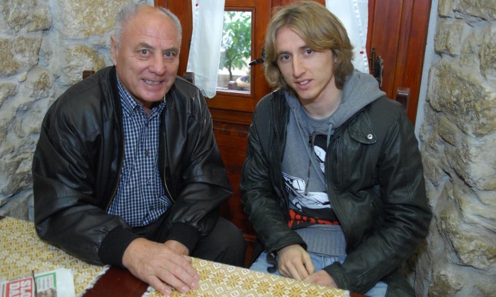 Tomislav Bašić i Luka Modrić