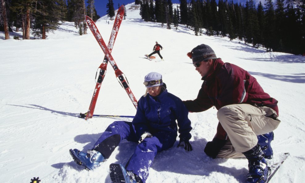 skijanje ozljeda