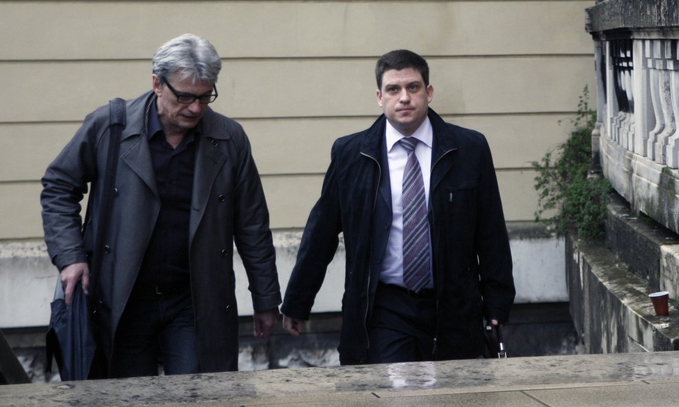 Oleg Butković desno u društvu odvjetnika Milenka Škrleca