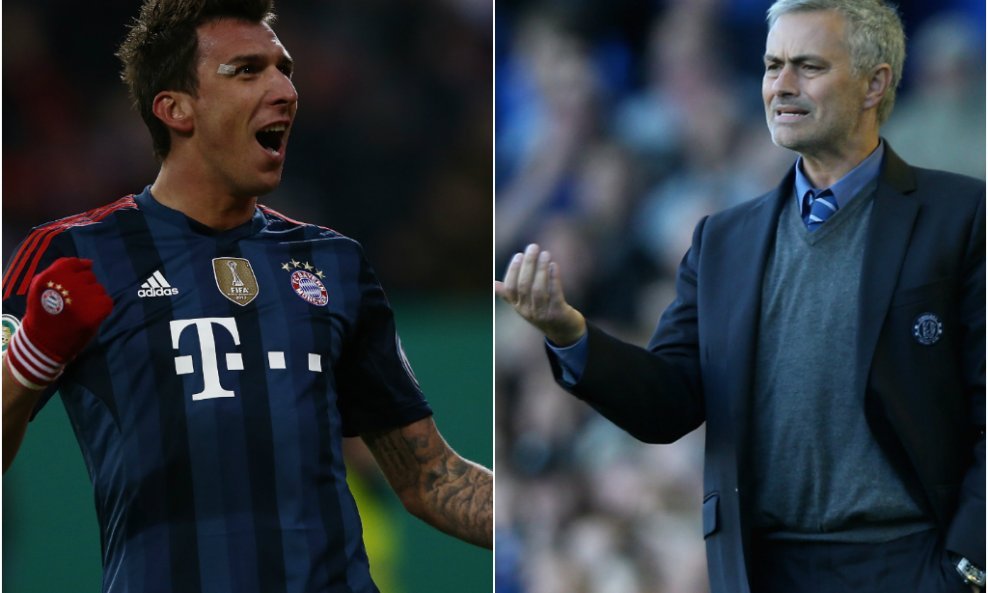 Mandžukić i Mourinho