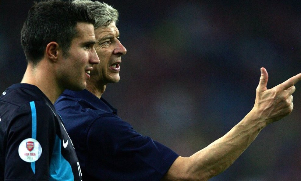 Robin Van Persie i Arsene Wenger