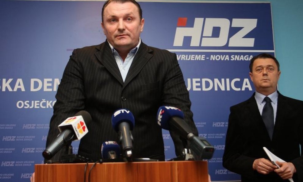 Osječki HDZ Damir Kramarić i Goran Ivanović