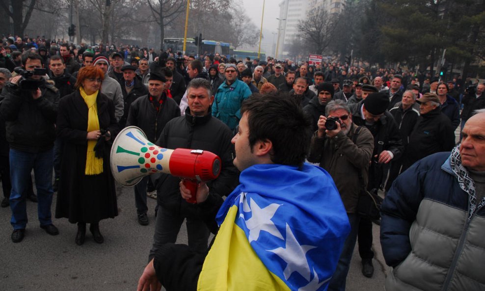 Tuzla prosvjedi u Tuzli