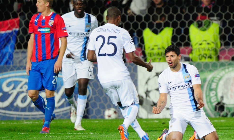 Sergio Aguero i  Fernandinho