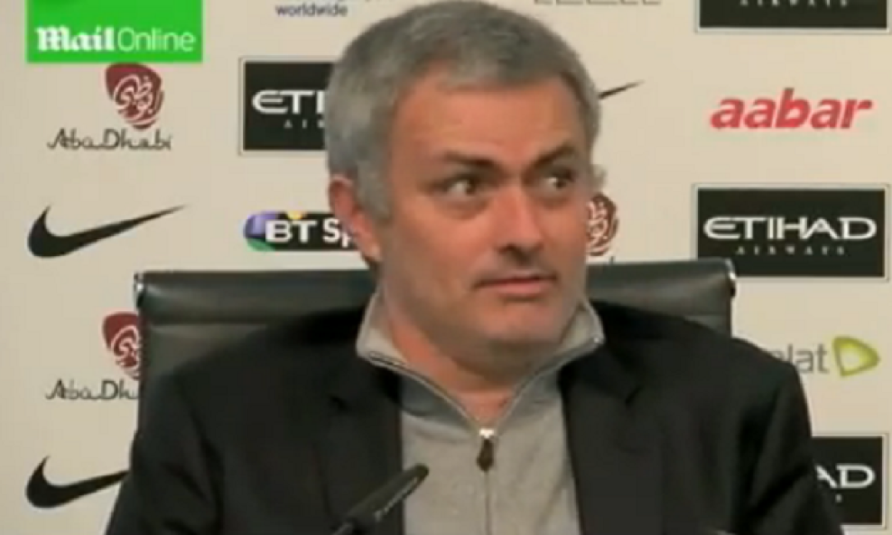 Jose Mourinho na pressici