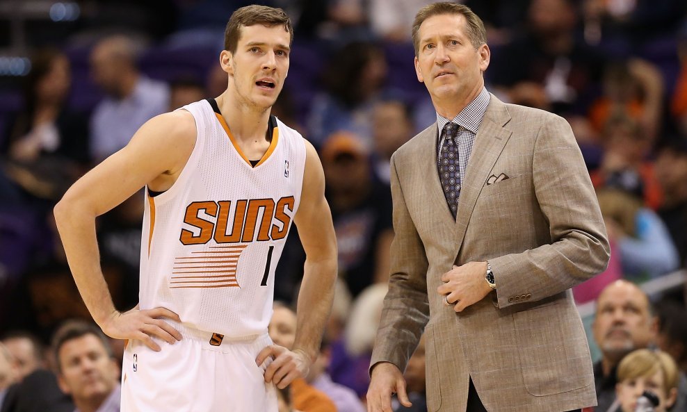 Goran Dragić i trener Jeff Hornacek