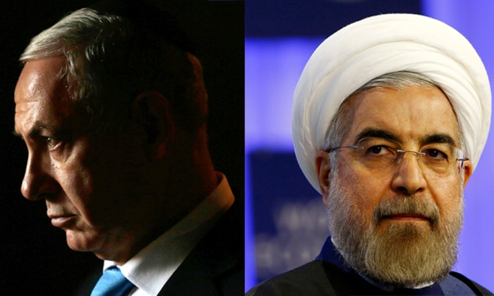 Benjamin Netanyahu i Hasan Rohani