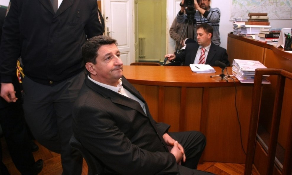 Željko Sačić u sudnici