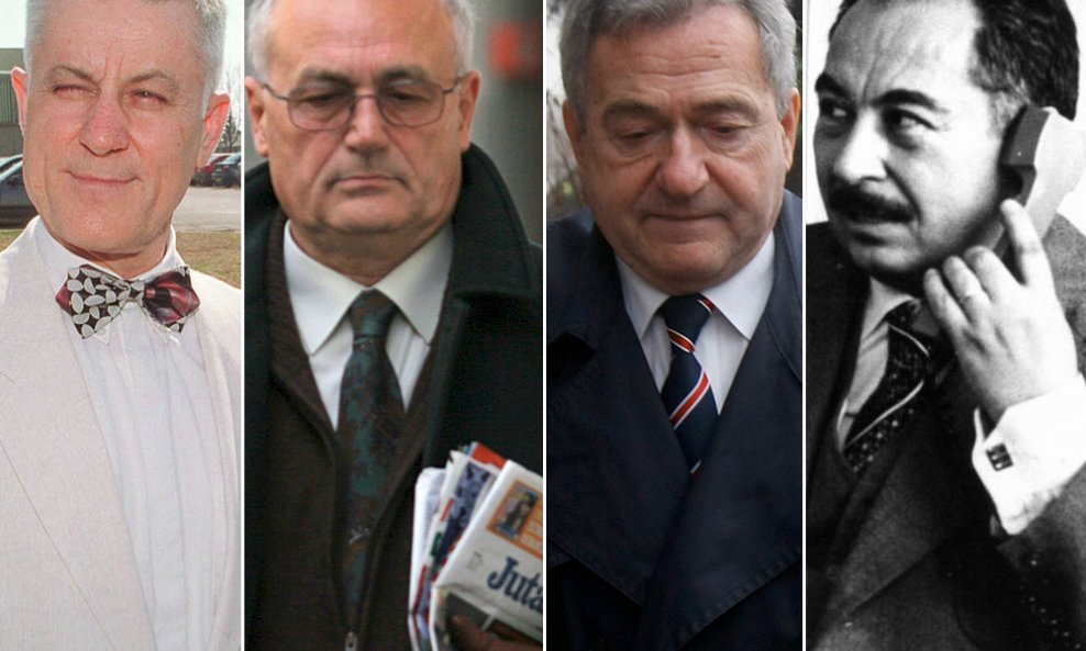 Vinko Sindičić, Josip Perković, Zdravko Mustač, Stjepan Đureković sindičić perković mustač đureković udbaši