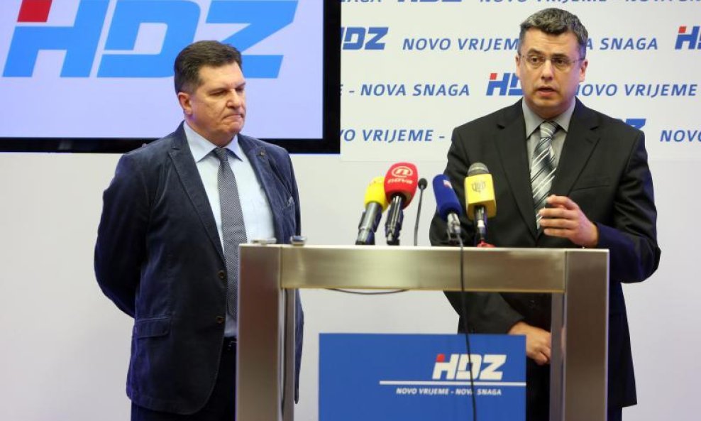 Boris Kunst i Marko Kolaković, HDZ