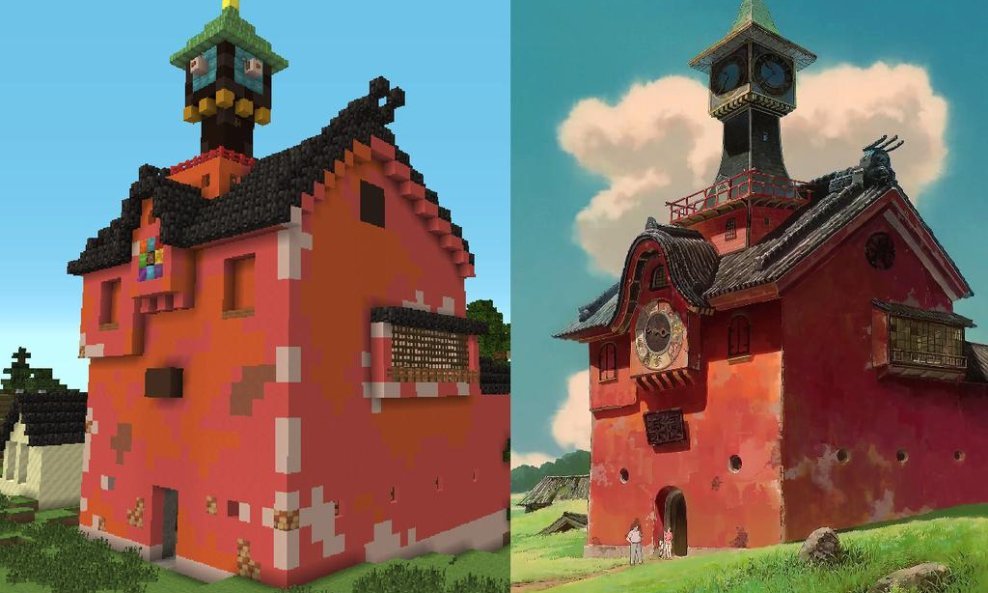 Spirited Away Minecraft