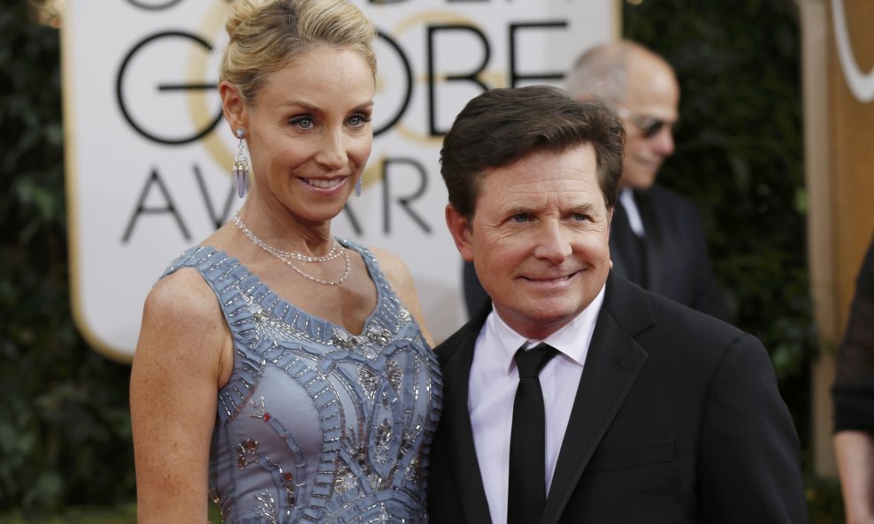 Michael J. Fox i supruga Tracy Pollen