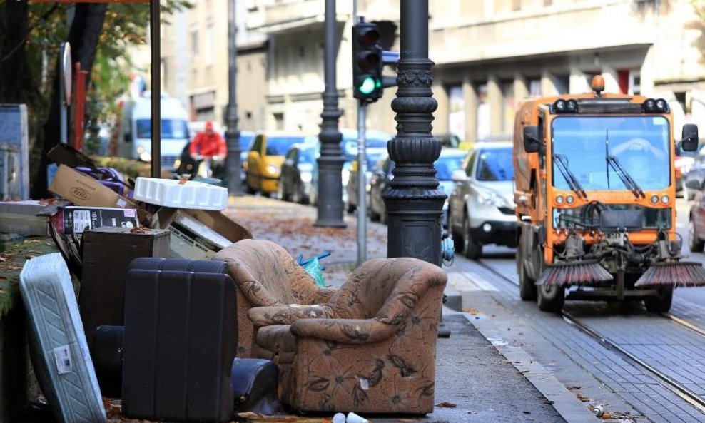 glomazni otpad u zagrebu