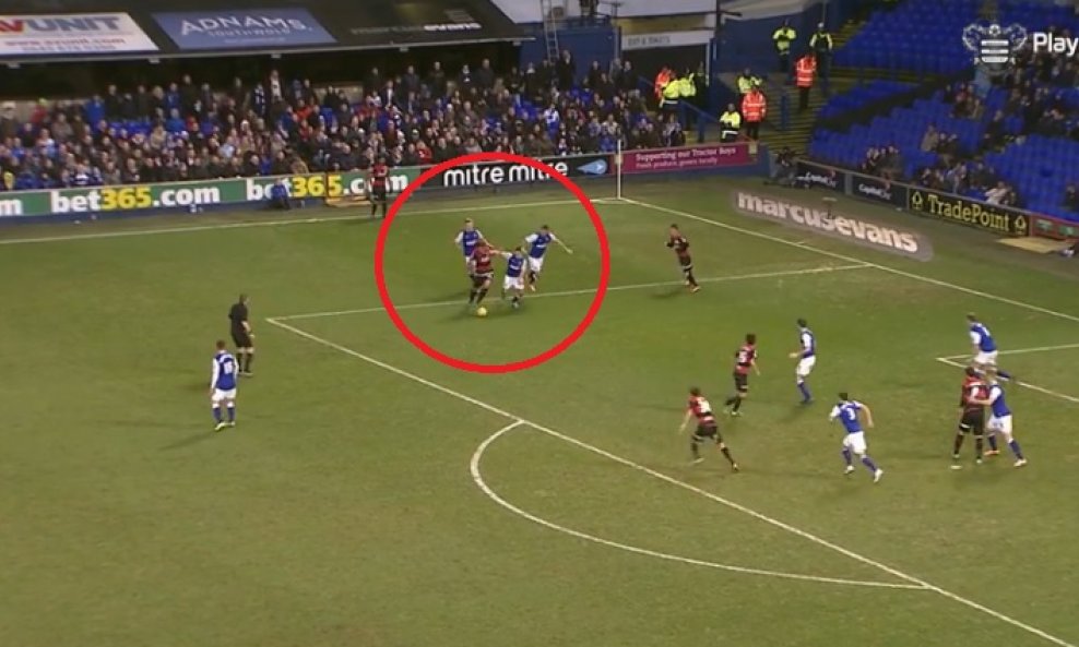 Kranjčarov prodor i gol