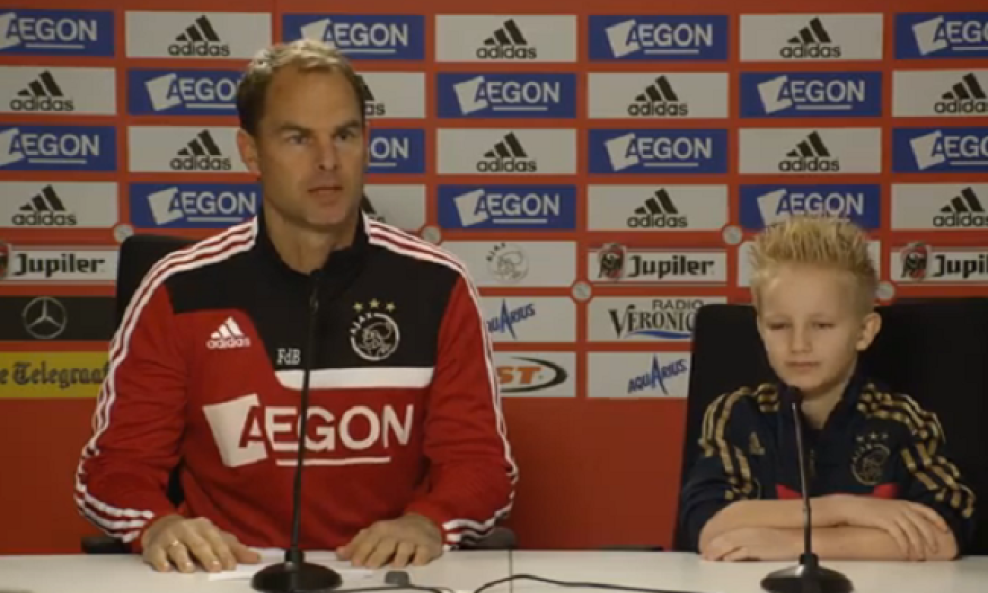 Jay-Jay i Frank de Boer