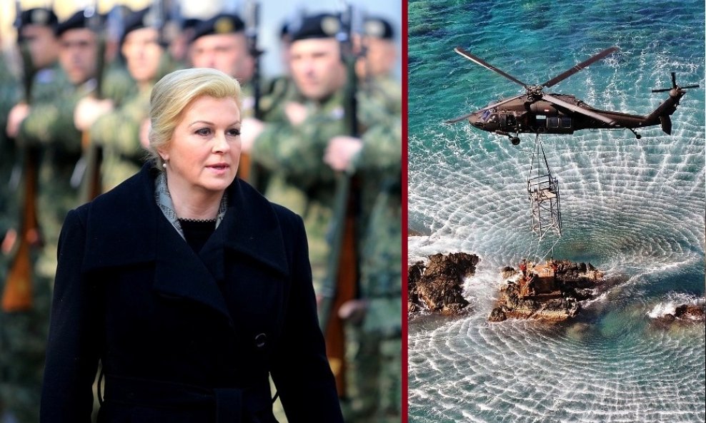 Kolinda Grabar Kitarović Black Hawk