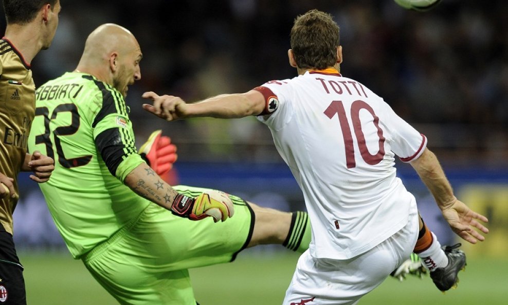 Christian Abbiati; Francesco Totti