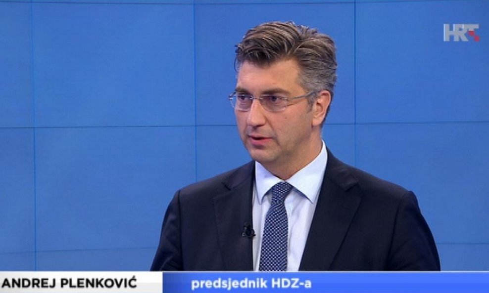 Andrej Plenković u Dnevniku HTV-a