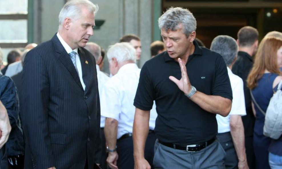 Ravnatelj Uskoka Dinko Cvitan i Ivan Turudić