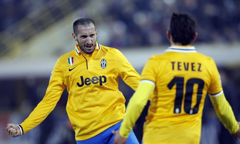 Chiellini slavi gol Juventusa