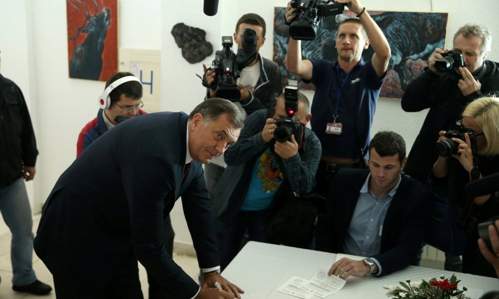 Milorad Dodik je glasao na neustavnom referendumu