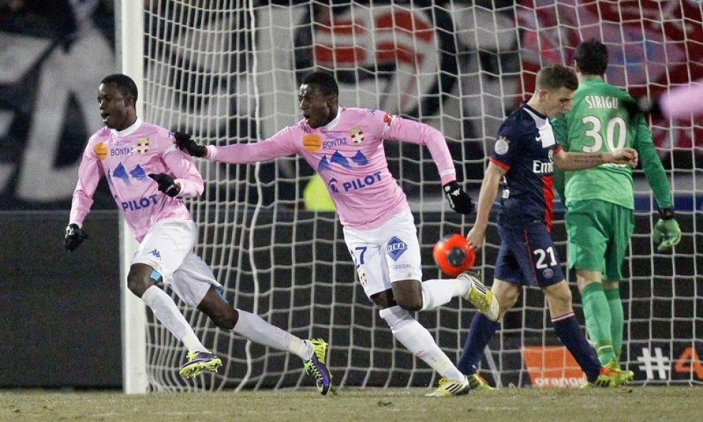 Evian slavi protiv PSG-a