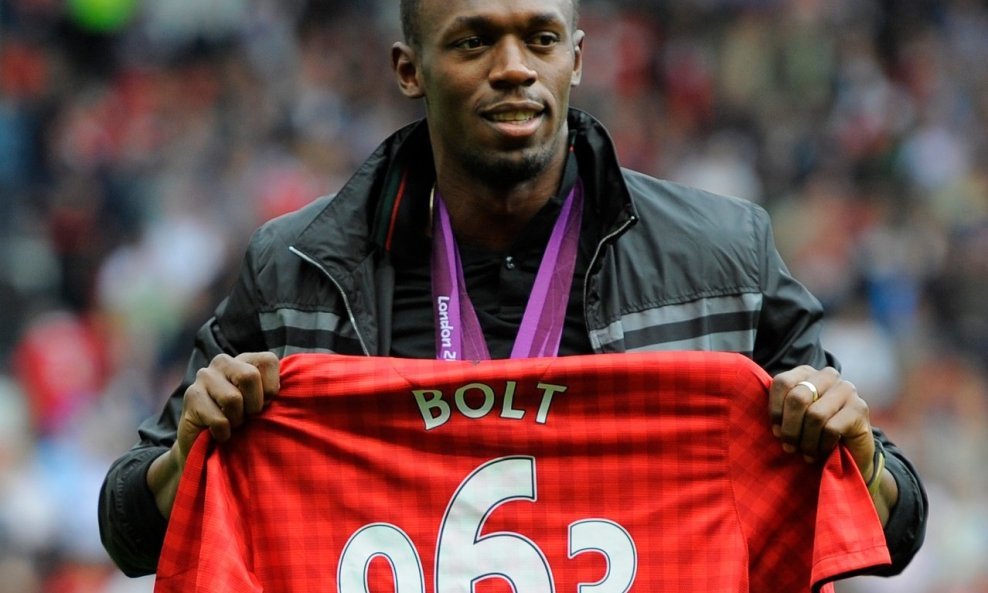 usain bolt manchester united
