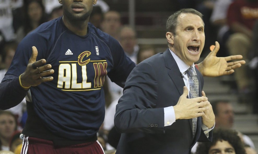 David Blatt i LeBron James