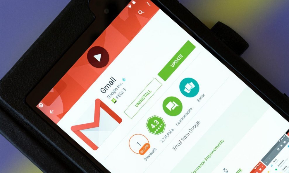 gmail android mobitel pametni telefon