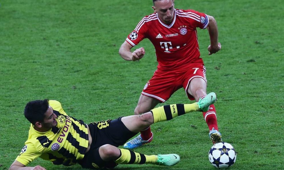 Ilkay Gundogan; Franck Ribery