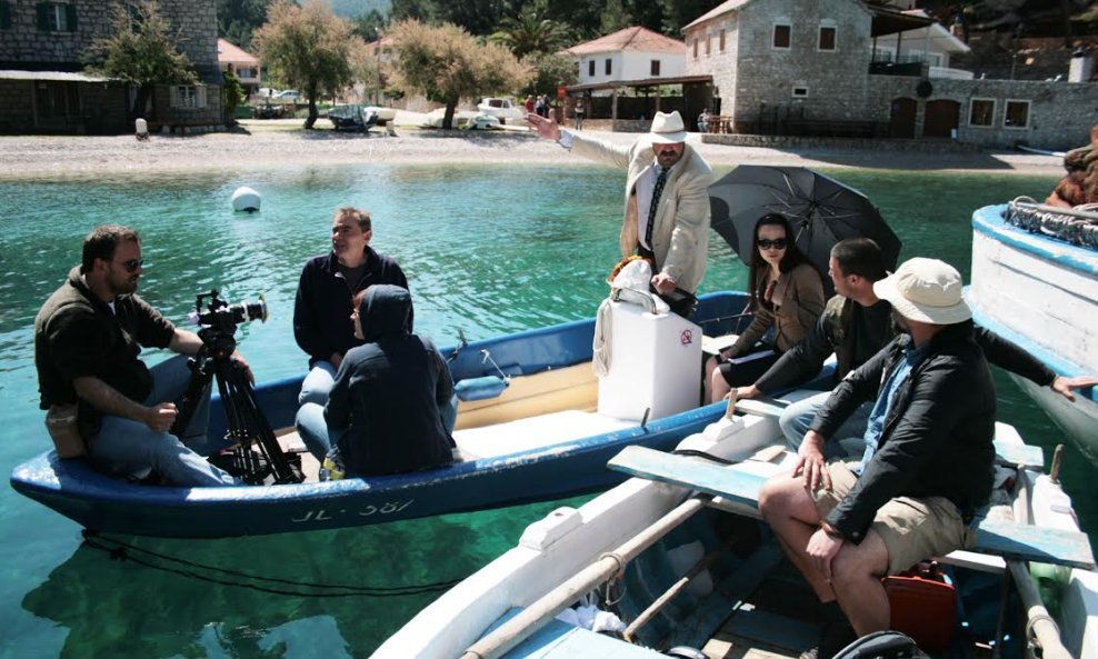 Filip Šovagović snimanje filma