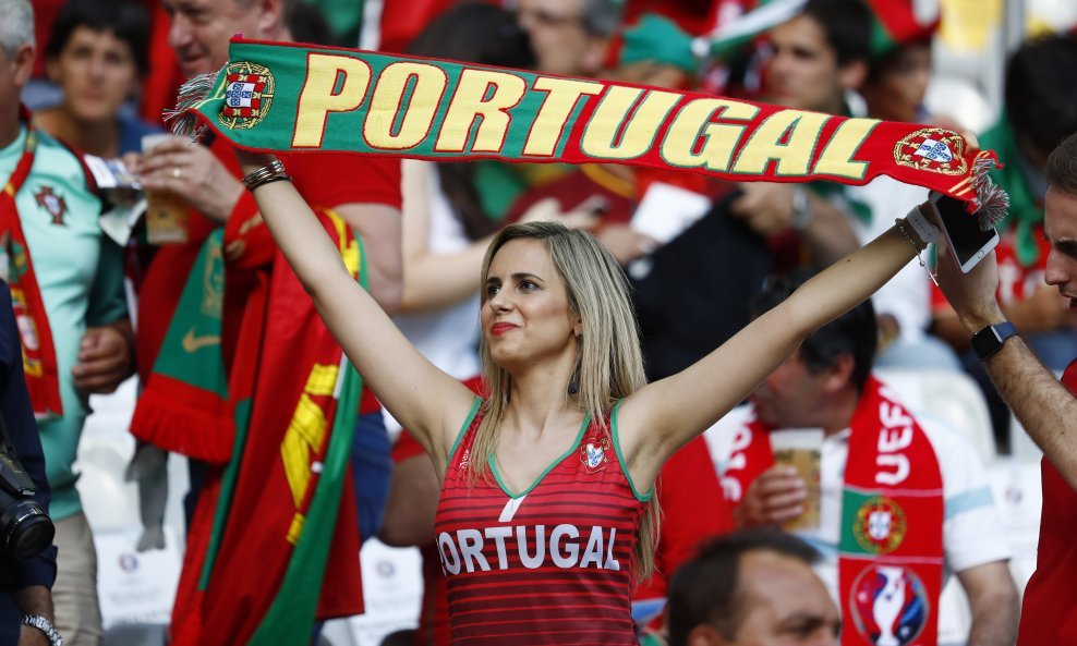 Football Soccer - Portugal v France - EURO 2016 - Final - Stade de France, Saint-Denis near Paris, France - 10/7/16 Portugal fan before the game REUTERS/Michael Dalder Livepic