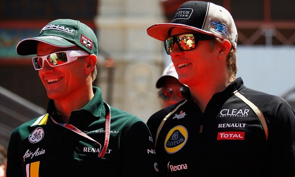 Heikki Kovalainen i Kimi Raikkonen