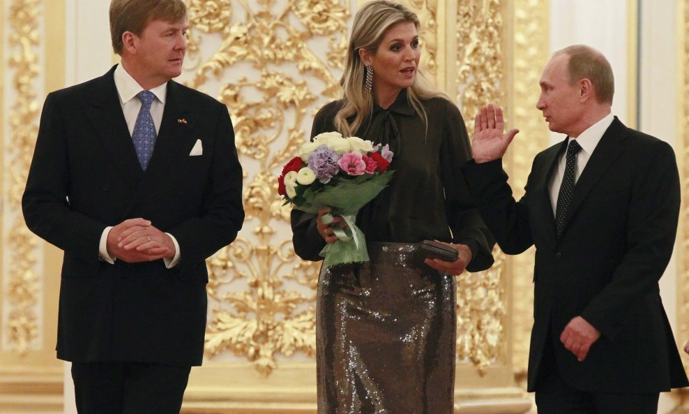 Willem-Alexander i Vladimir Putin