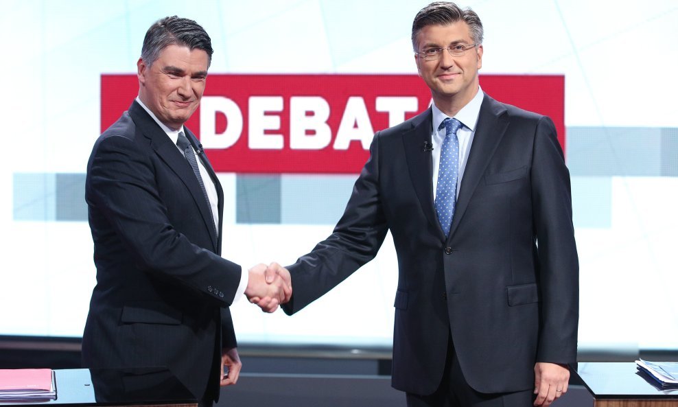 Zoran Milanović i Andrej Plenković